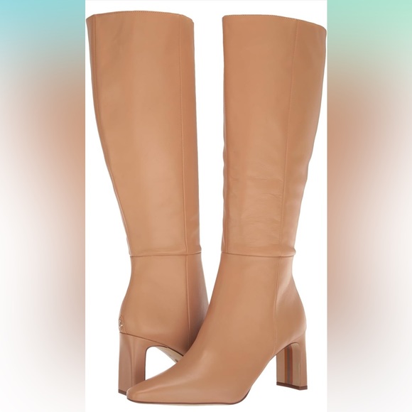 Sam Edelman Shoes - NWOT - Sam Edelman Women's Sylvia Knee High Boot, Luxe Tan, 10 - Athletic Calf